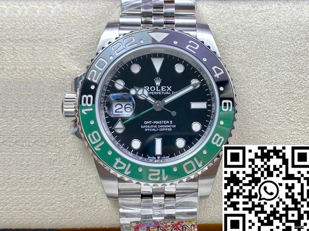 Rolex Black GMT Clean Master Dial II Factory M126720vtnr-0002 1021